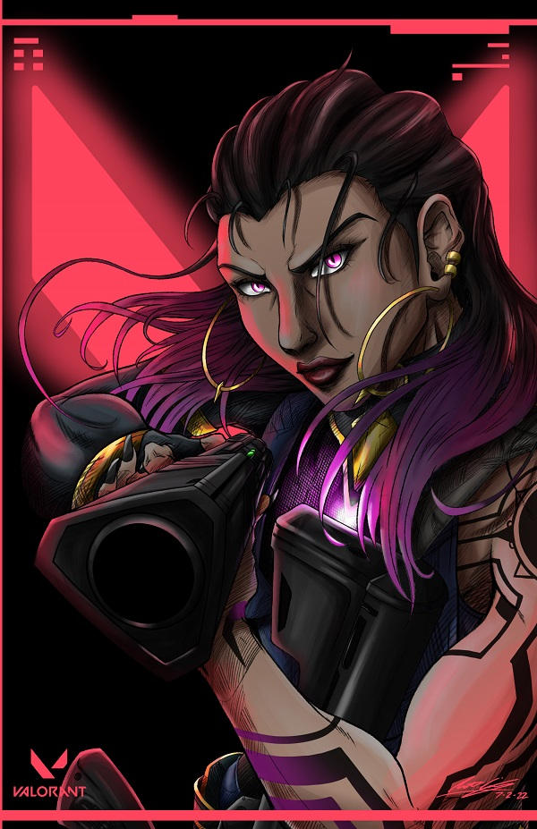 Agent: Reyna. Valorant. by DUNKMASTA on DeviantArt