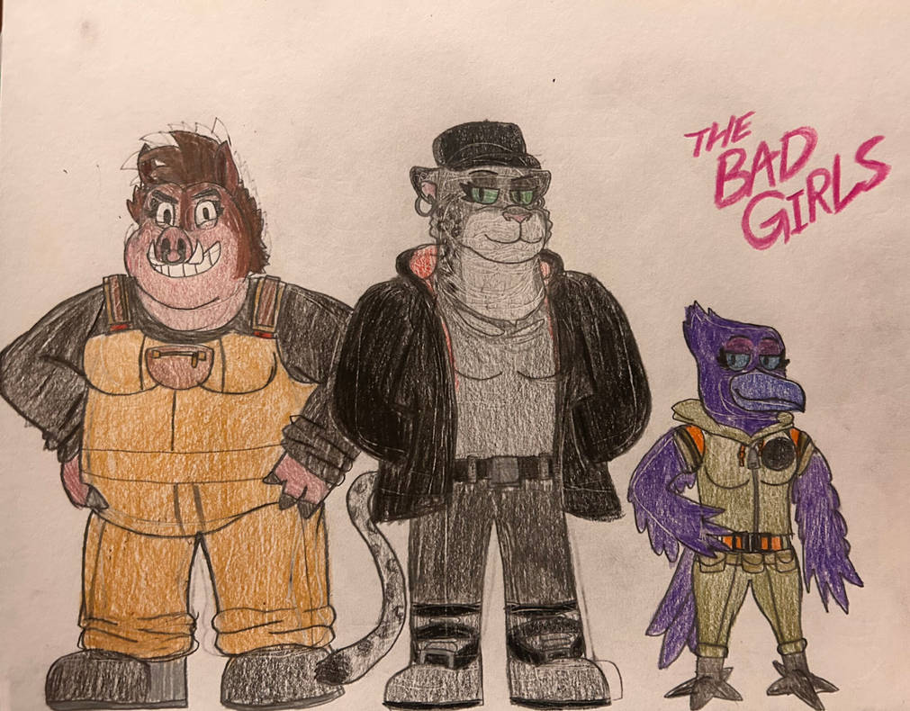 Bad Character Deviantart The Bad Girls fanart by tonofiron23 on DeviantArt