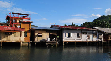 House over water