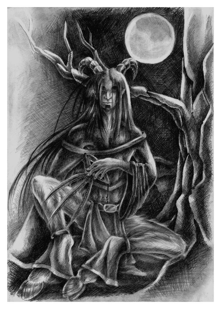 Shadow Satyr Satyr Moonlight by Venator by Club-for-Satyrs on DeviantArt