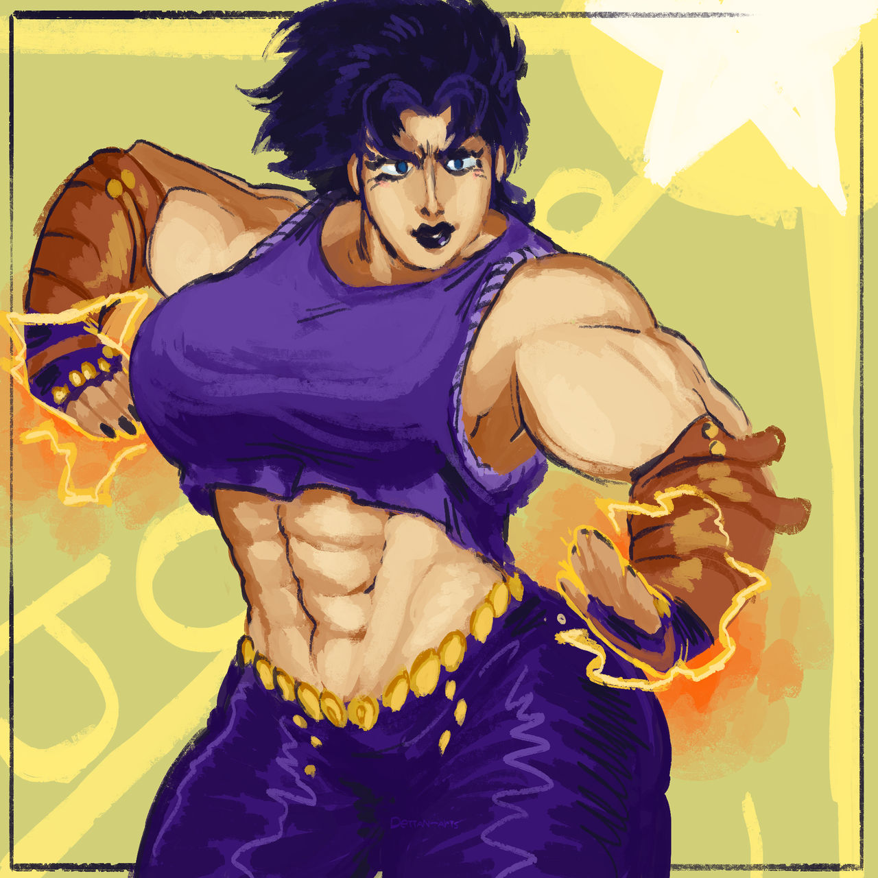 Jojo rule 63 - Jonathan Joestar by DettanArts on DeviantArt