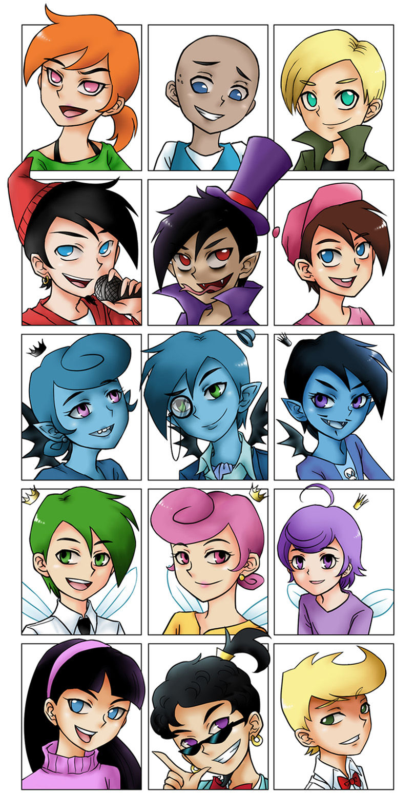 FOP characters by Hopemaydie on DeviantArt