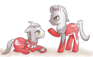 ponified_Seven and Leo