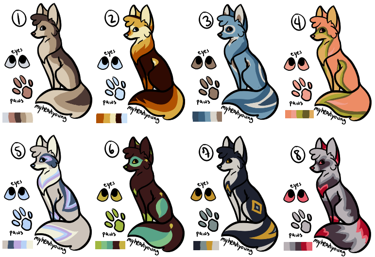 Cheap Fox Adoptables: Closed