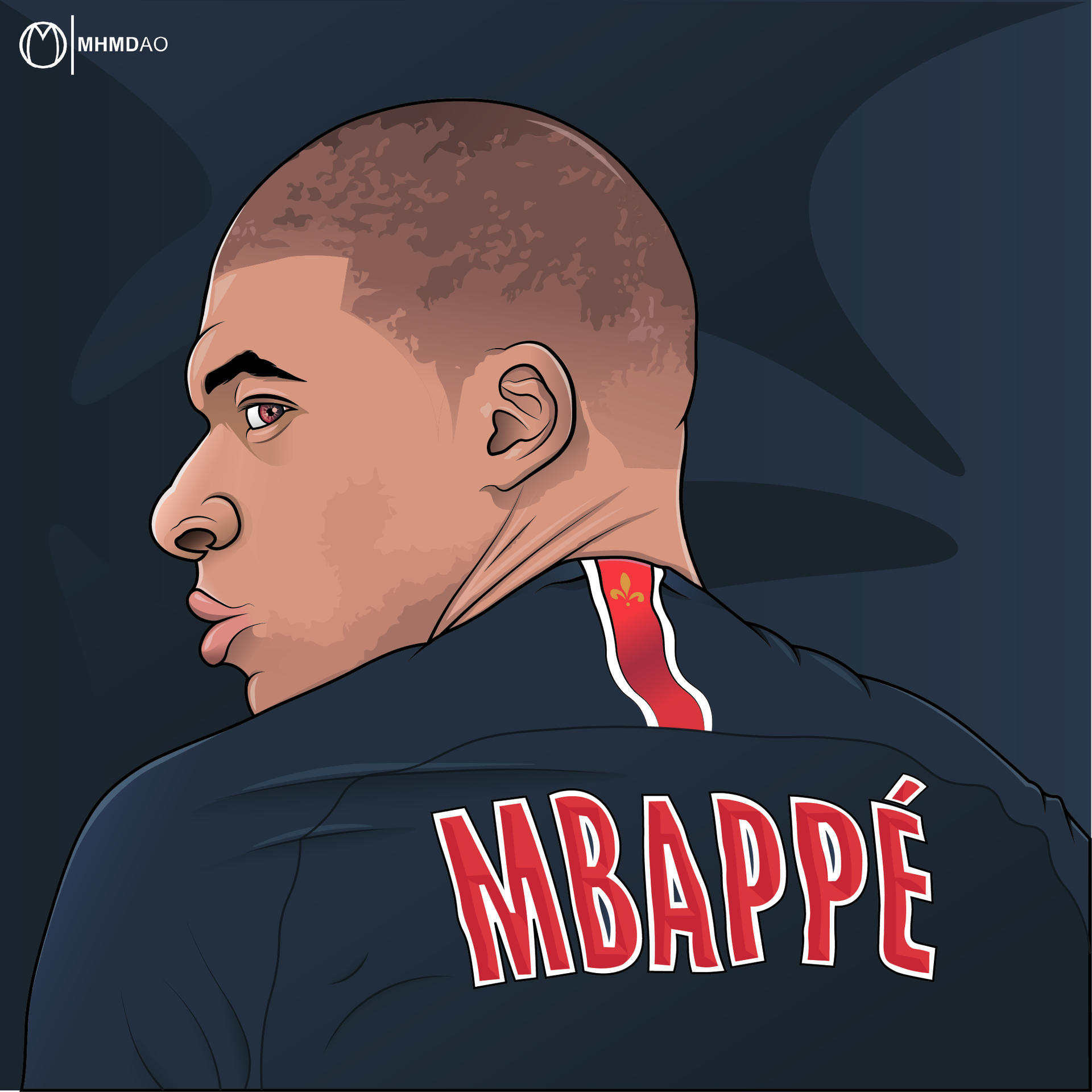 Kylian Mbappe 2018/2019 Drawing by MhmdAo on DeviantArt