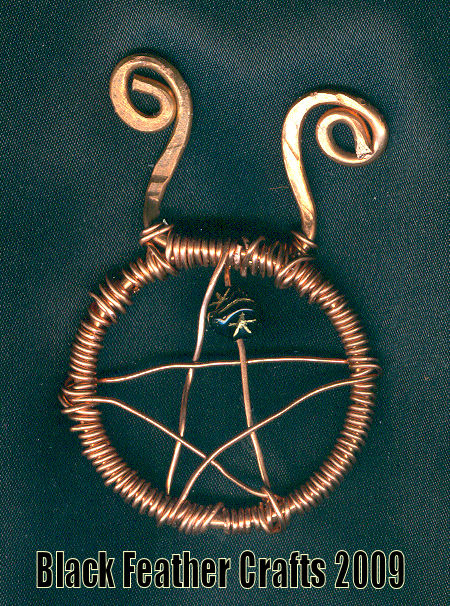 Copper Horned Pentacle