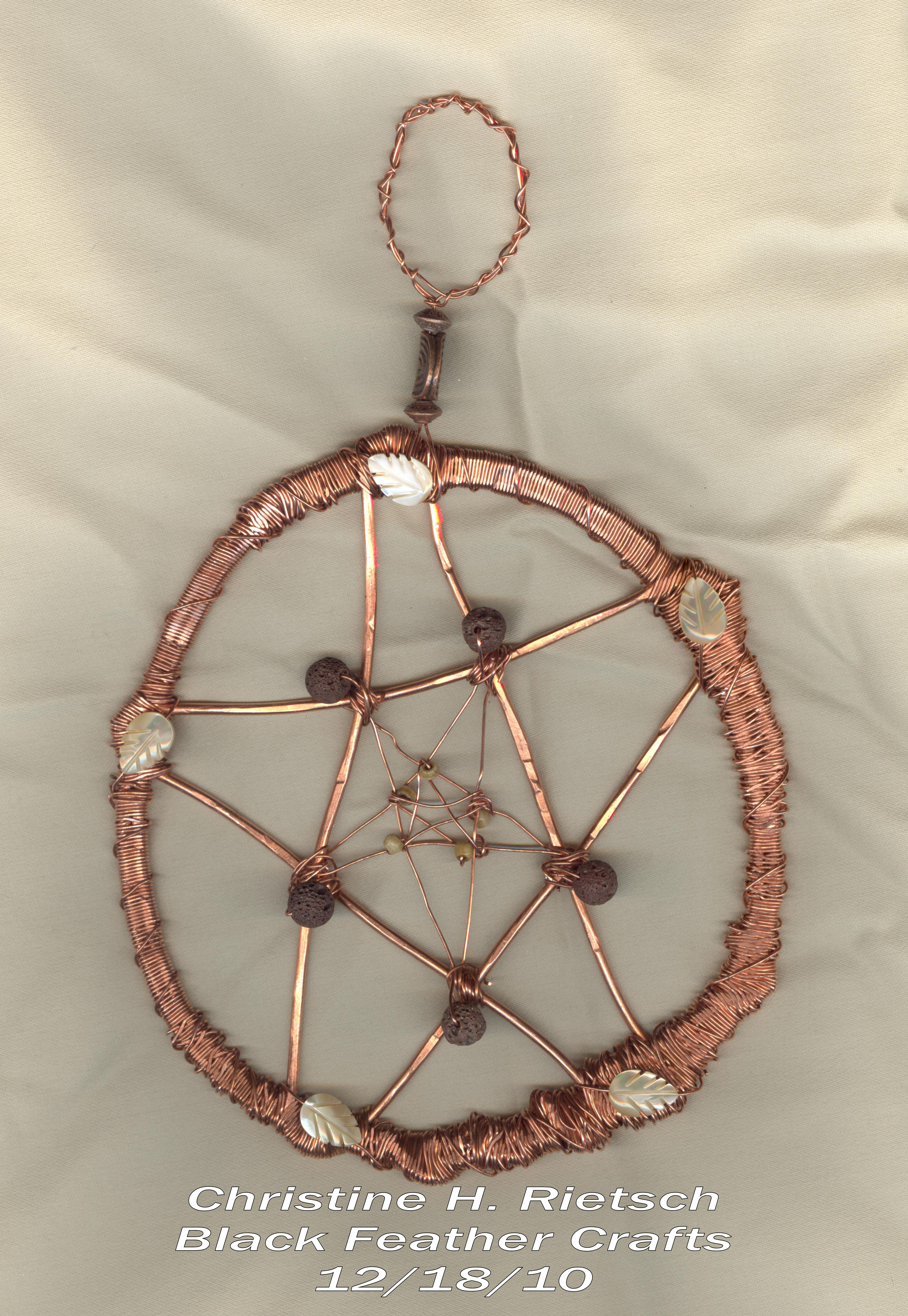 Earth Copper Pentacle