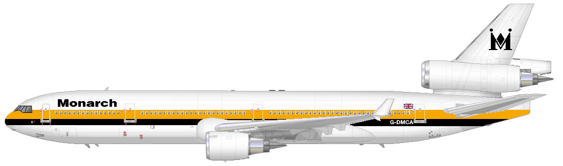 Monarch MD-11 G-DMCA by AdamRazaAviation on DeviantArt