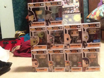 Star Wars Rebels Funko pop collection (updated)