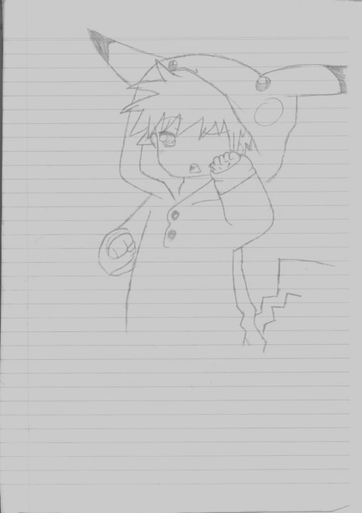 Little Ichigo as Pikachu by mythophobia on DeviantArt