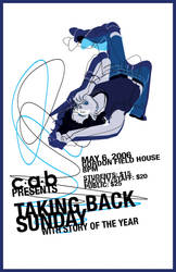 Taking Back Sunday flyer