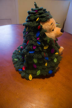 Crochet Christmas Tree Wrap