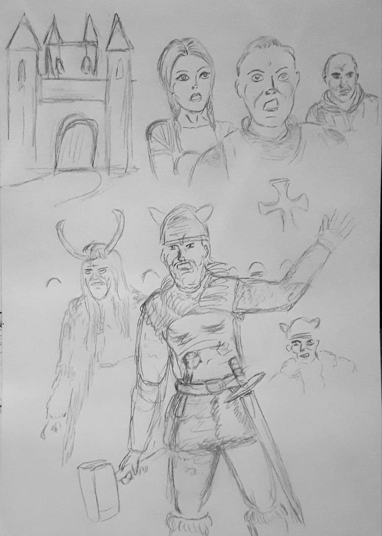 Comic Medieval Deviantart Medieval episode page 1 wip by muttoncomics on DeviantArt