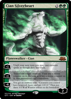 Cian Silverheart  - Planeswalker