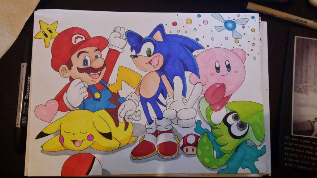 Fanart Nintendo Color by Lyukia on DeviantArt