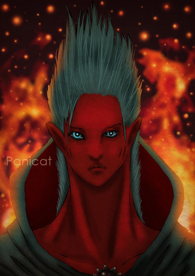 Firebug under the Mask by PanicatsPhantasie on DeviantArt