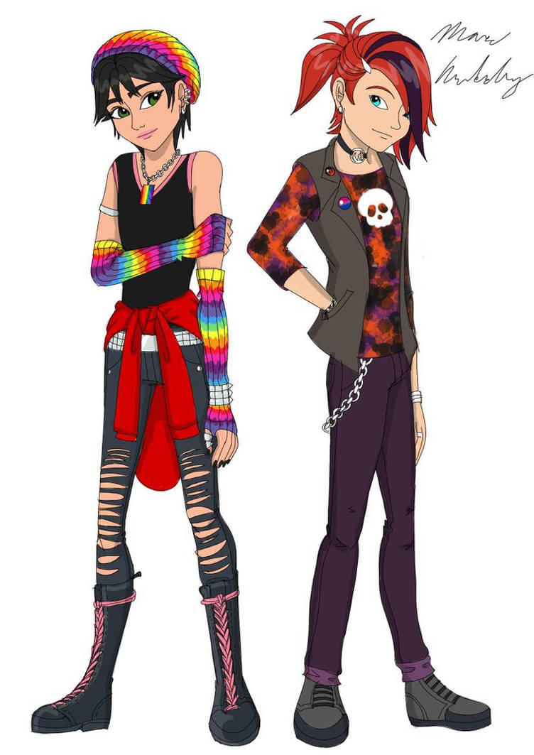 Marc and Nathaniel from Parallel universe by MarcKurtzberg on DeviantArt