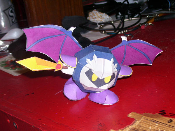 Meta Knight Papercraft by Sonic-Sora on DeviantArt