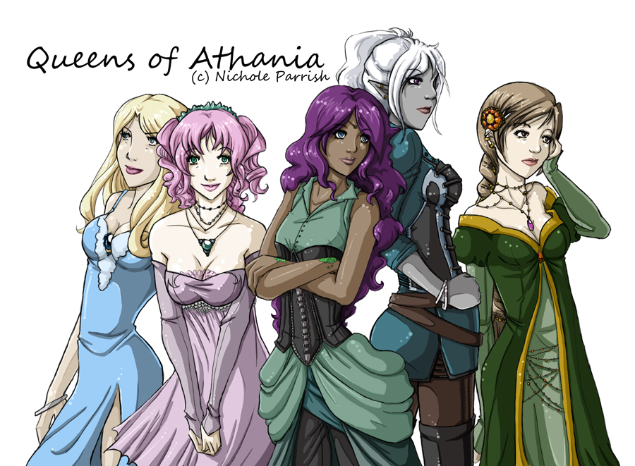 Queens of Athania -colored-