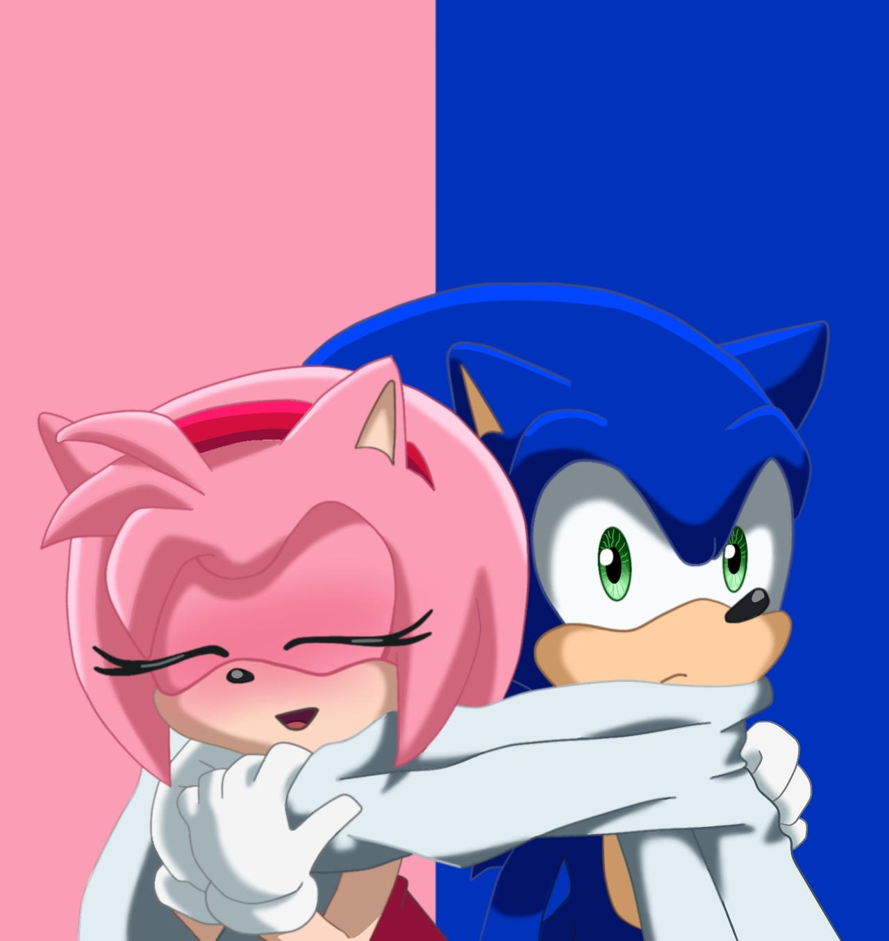 Sonamy by qualquerpersonagem on DeviantArt