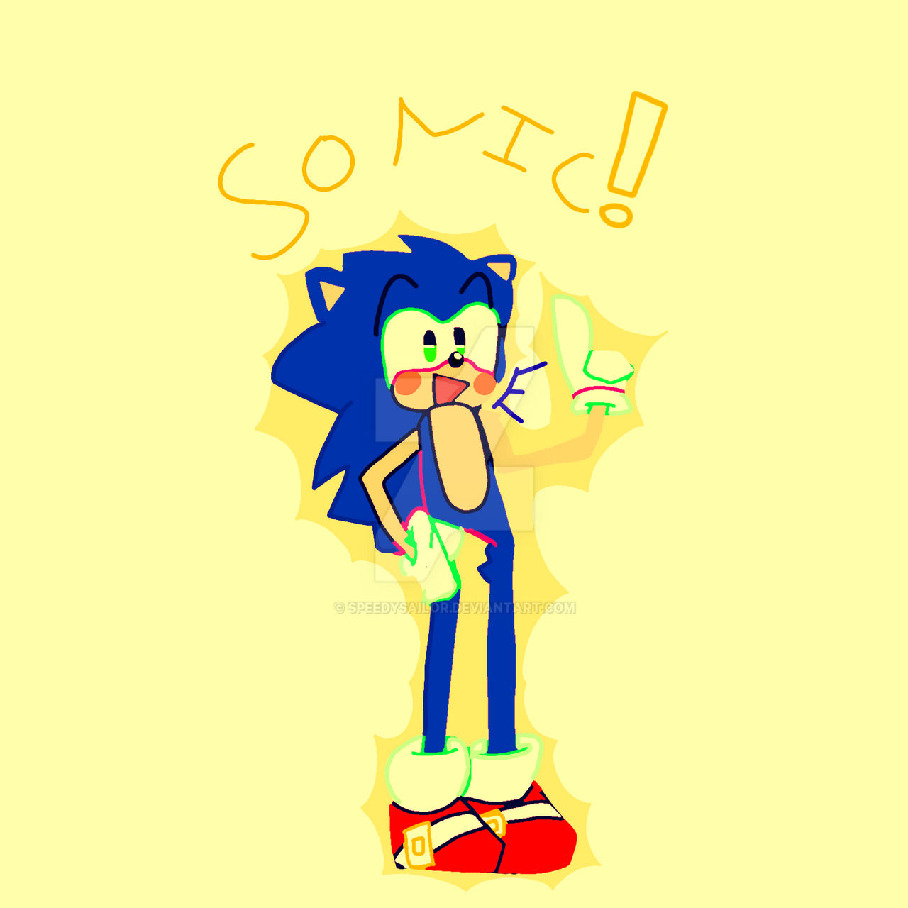 Deviantart Soni sonic by SPEEDYSAILOR on DeviantArt