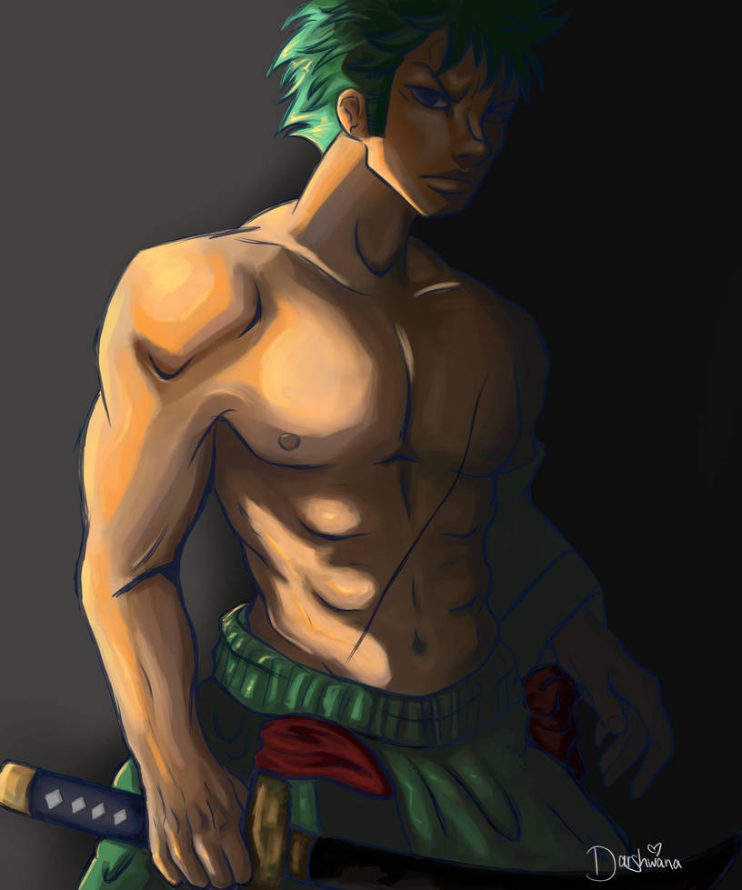 Zoro Runescape Roronoa Zoro by darshwanapaints on DeviantArt