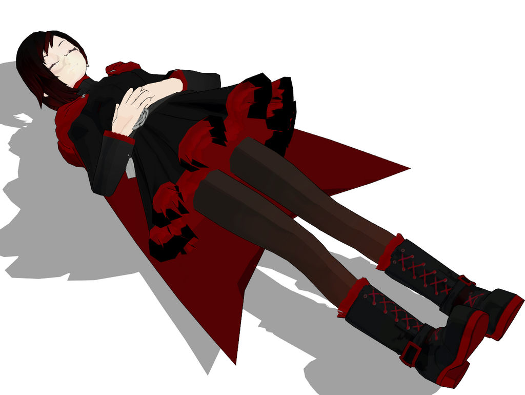 Ruby Rose Defeated Ruby Rose Unconscious 2 by MinexLaggante1 on DeviantArt