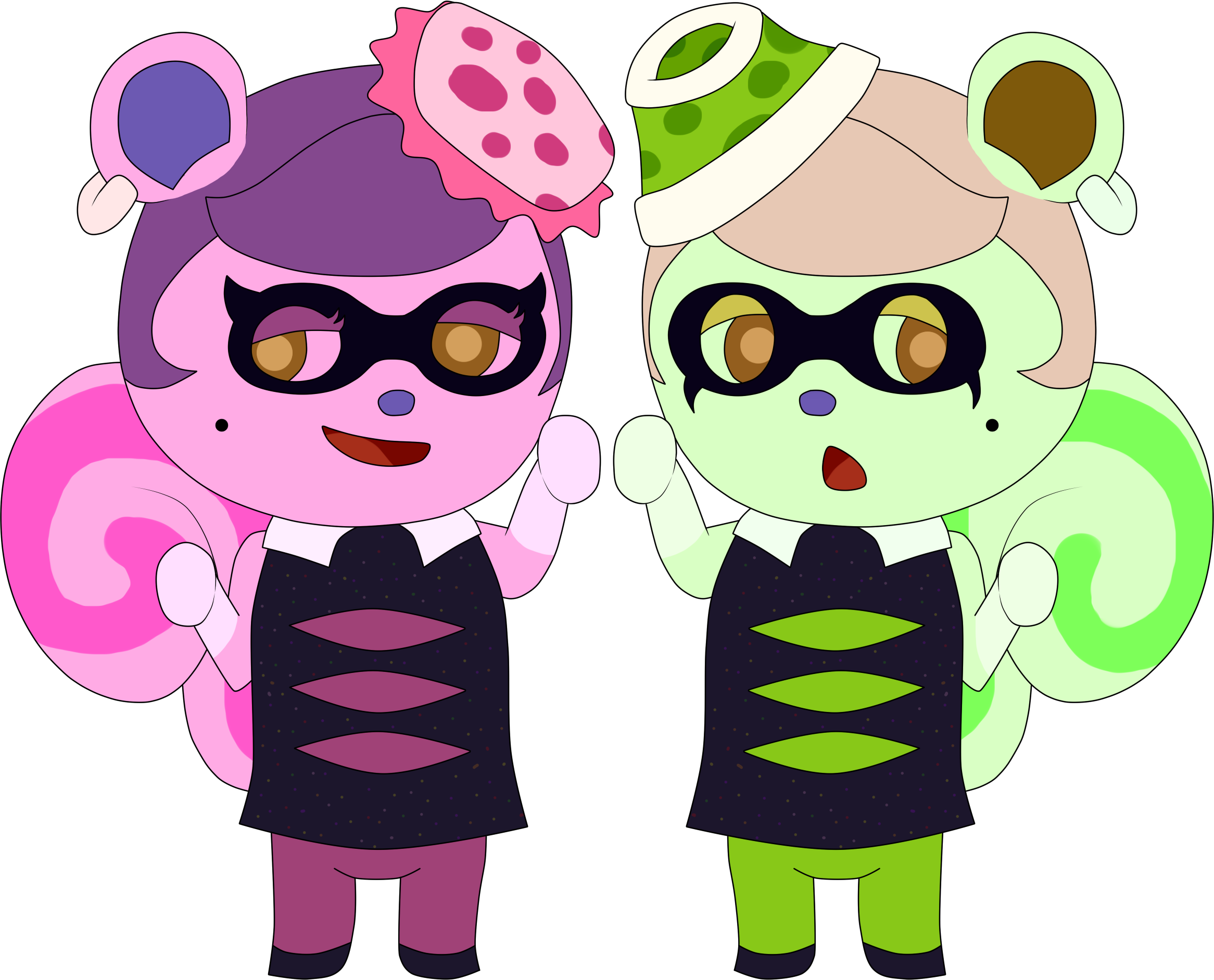 ACNL:WA} Cece and Viche by NayanMori on DeviantArt ACNL:WA} Cece and Viche by NayanMori on DeviantArt