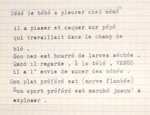 Ancien texte