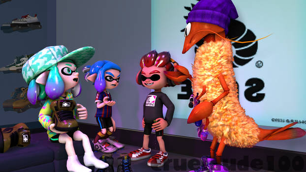 (SFM Splatoon) Shopping for Shoes
