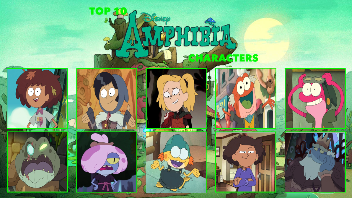 Amphibia Characters Rp Top 10 Amphibia Characters of All-Time by Shevanda04 on DeviantArt