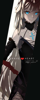 Brave Heart - CD Cover Character Design