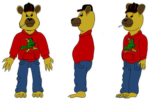 Chav Bear Character Template