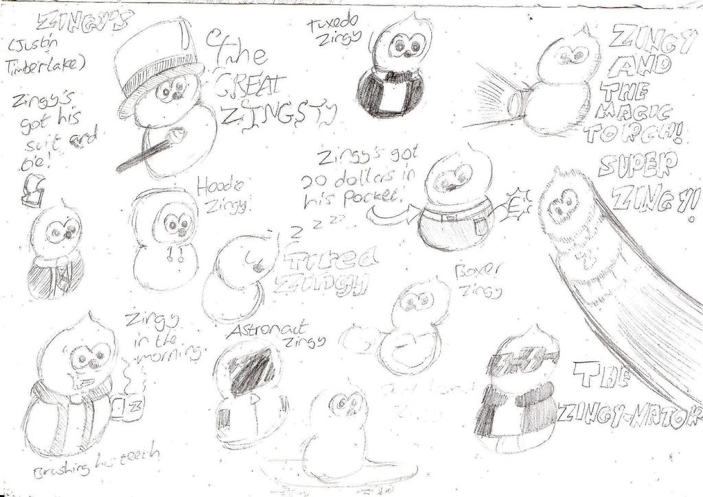 Zingy Spring Zingy variations by Densetsu1000 on DeviantArt