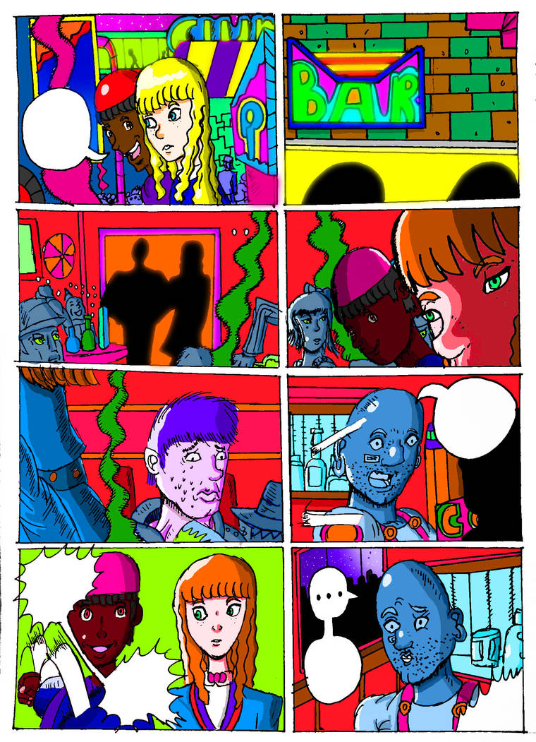 Bar Comic Panel Bar comic by Densetsu1000 on DeviantArt