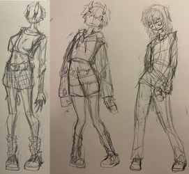 Demon Girls, Contrapposto, and Pigeon Toeing