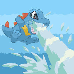 Totodile's Hydro Pump