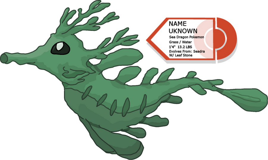 Leafy Sea Dragon Pokemon By Exiled Shadow On Deviantart