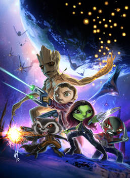 mini Guardians of the Galaxy