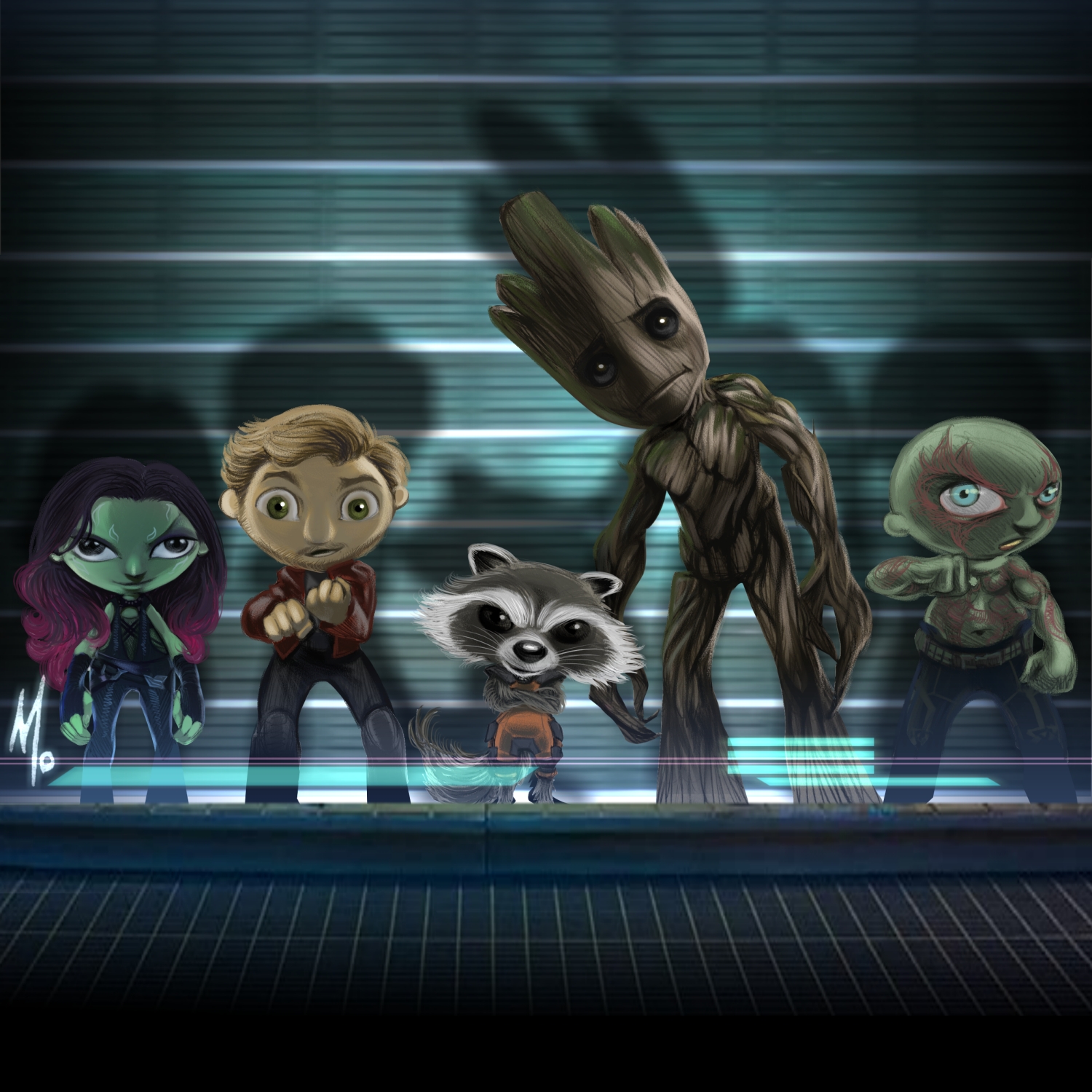 mini Guardians of the Galaxy