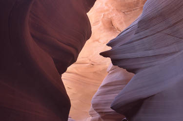 Painted Walls of Antelope Canyon