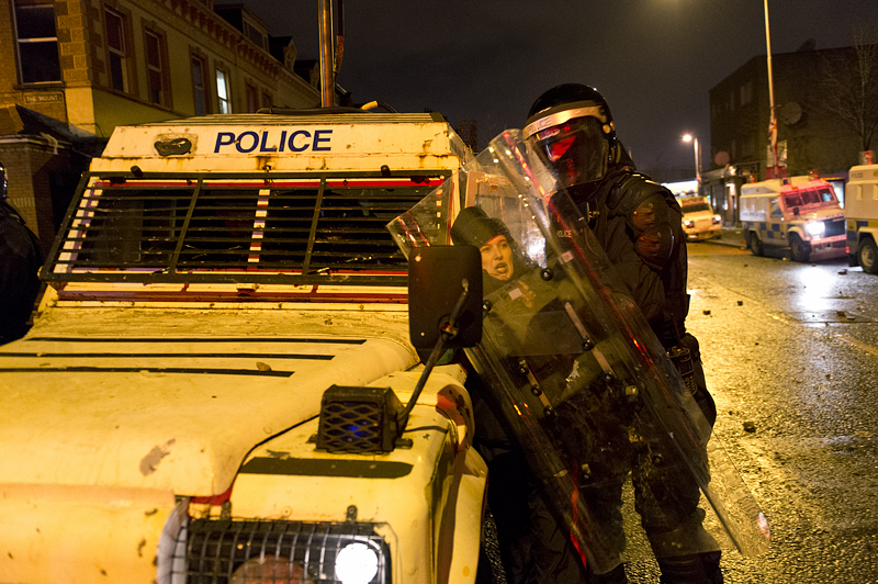 East Belfast riots 6