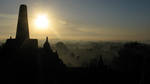 borobudur sunrise by the-arkz