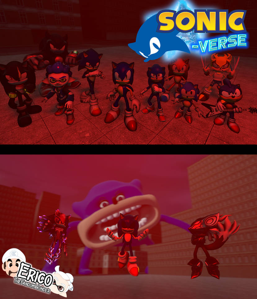 Sanic Variants Sonic-Verse: Sonic Variants Vs Villains by EricoTheFandomWonder on ...
