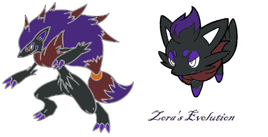 Zora Evolution Zora's Evolution by FireGirl8981 on DeviantArt