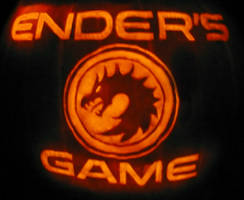 Enders Game Pumpkin 2013