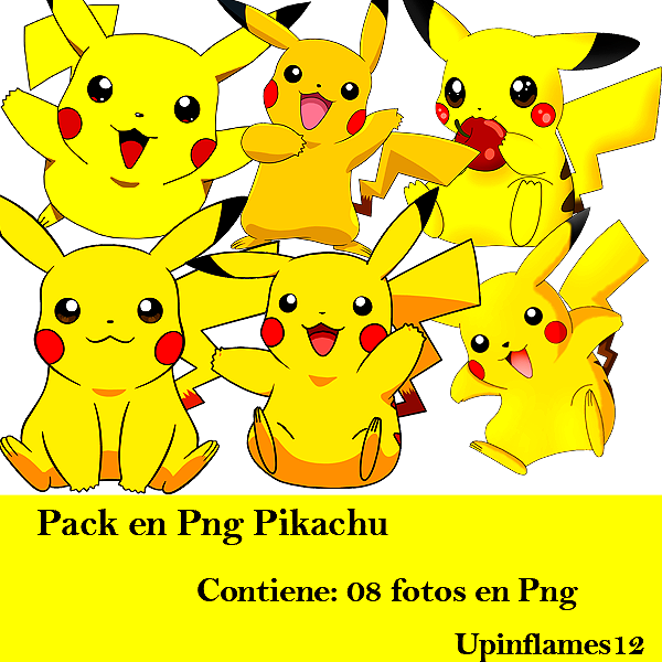 +Pack Png Pikachu