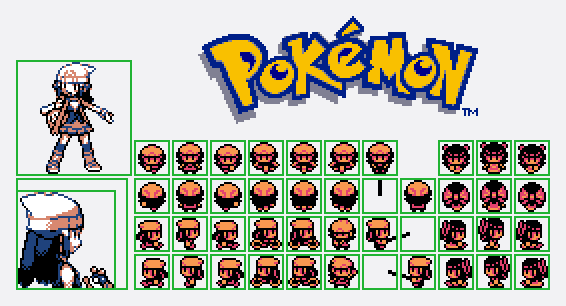 Pokemon Overworld Dawn Sprite GBC GSC by TrainerDX on DeviantArt