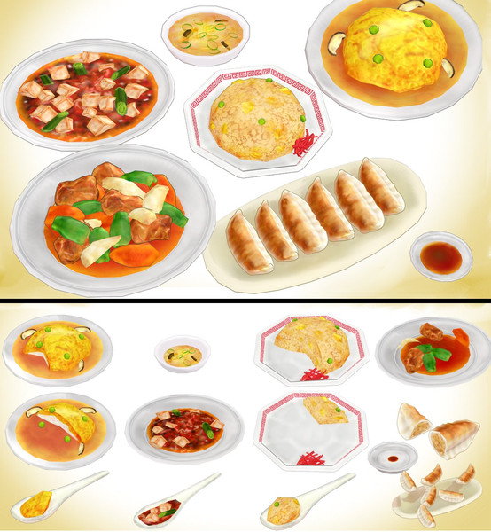 Snack Mmd MMD Food Pack by KawaiiMaSu on DeviantArt
