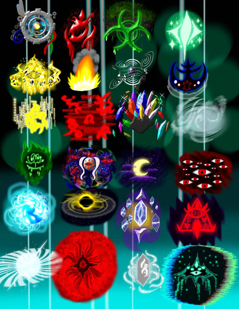 Abstract Elemental Table 2nd Table of Magical Elements by Soron-exle on DeviantArt
